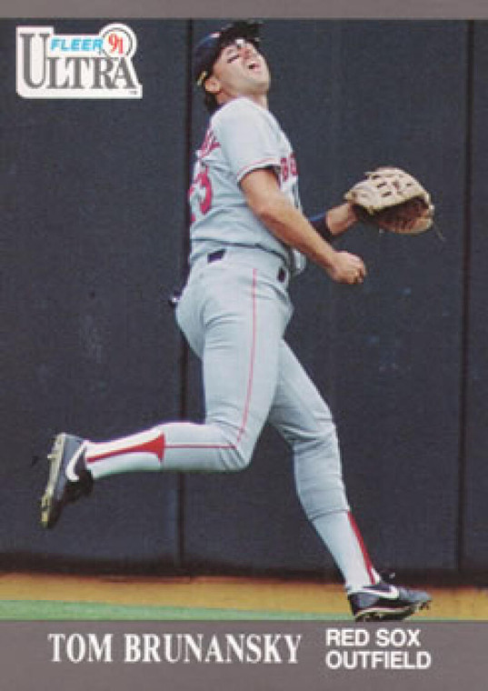 1991 Ultra #29 Tom Brunansky VG Boston Red Sox 
