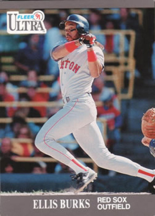 1991 Ultra #30 Ellis Burks VG Boston Red Sox 