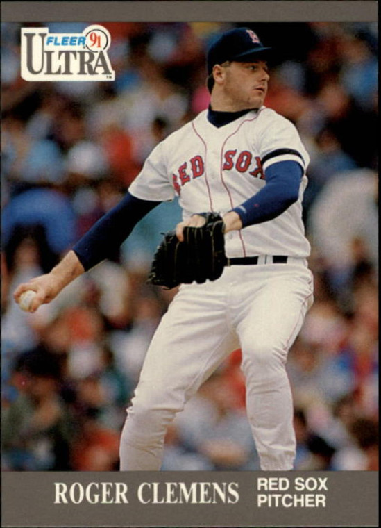 1991 Ultra #31 Roger Clemens VG Boston Red Sox 
