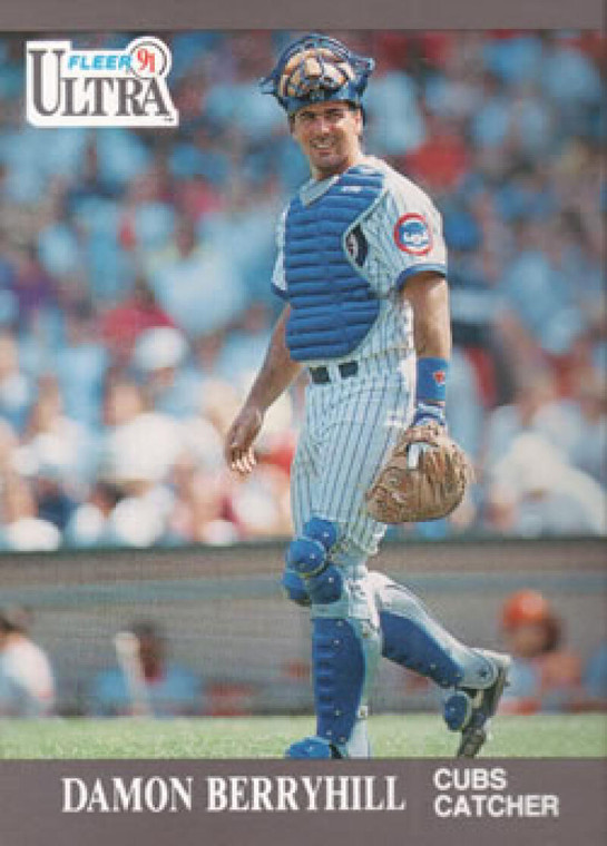 1991 Ultra #56 Damon Berryhill VG Chicago Cubs 