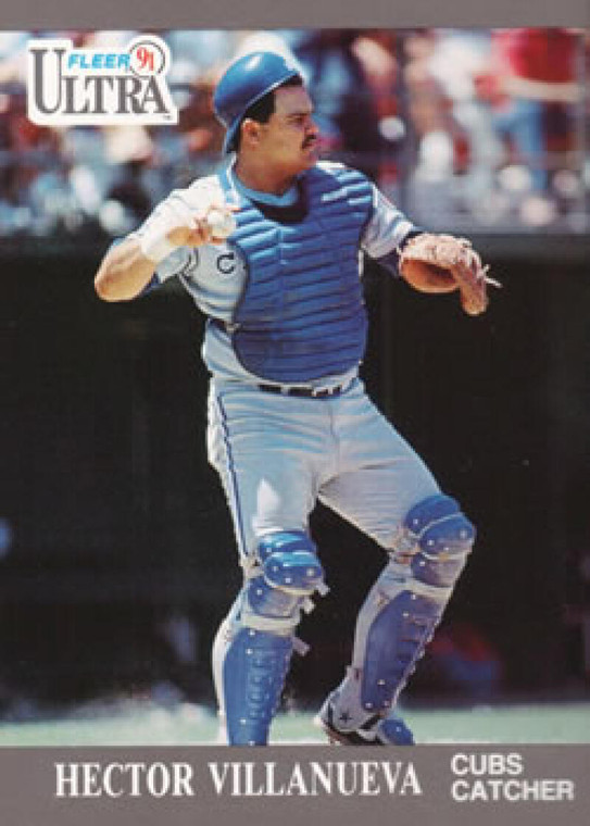 1991 Ultra #69 Hector Villanueva VG Chicago Cubs 