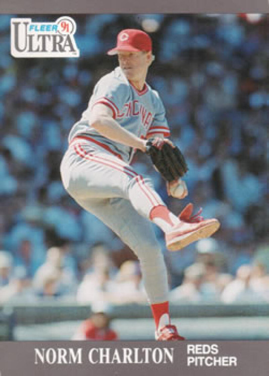 1991 Ultra #90 Norm Charlton VG Cincinnati Reds 