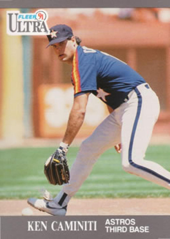 1991 Ultra #133 Ken Caminiti VG Houston Astros 