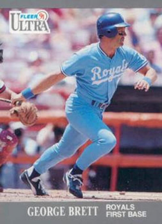 1991 Ultra #144 George Brett VG Kansas City Royals 