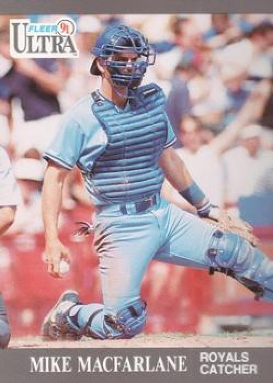 1991 Ultra #151 Mike Macfarlane VG Kansas City Royals 