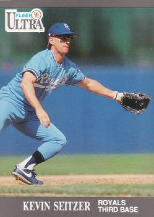 1991 Ultra #155 Kevin Seitzer VG Kansas City Royals 