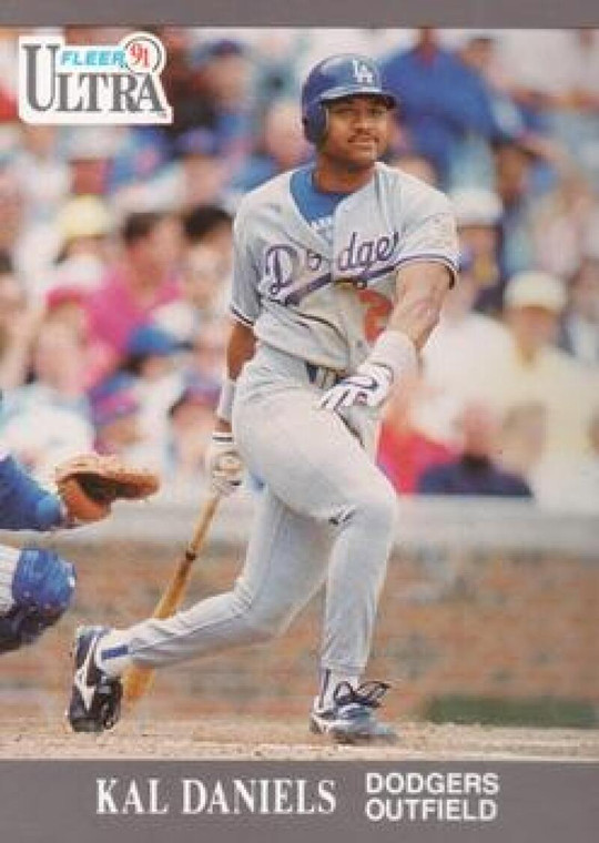 1991 Ultra #160 Kal Daniels VG Los Angeles Dodgers 
