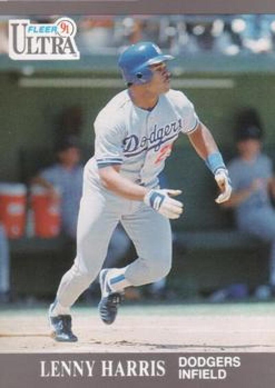 1991 Ultra #162 Lenny Harris VG Los Angeles Dodgers 