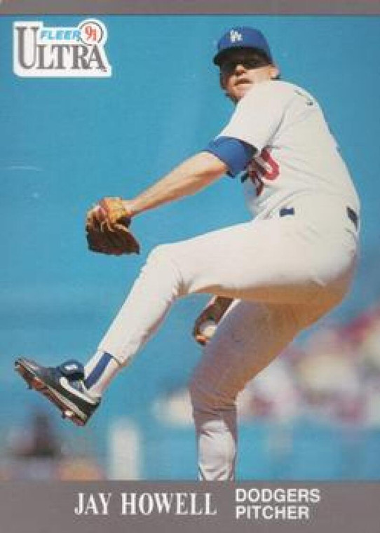 1991 Ultra #163 Jay Howell VG Los Angeles Dodgers 