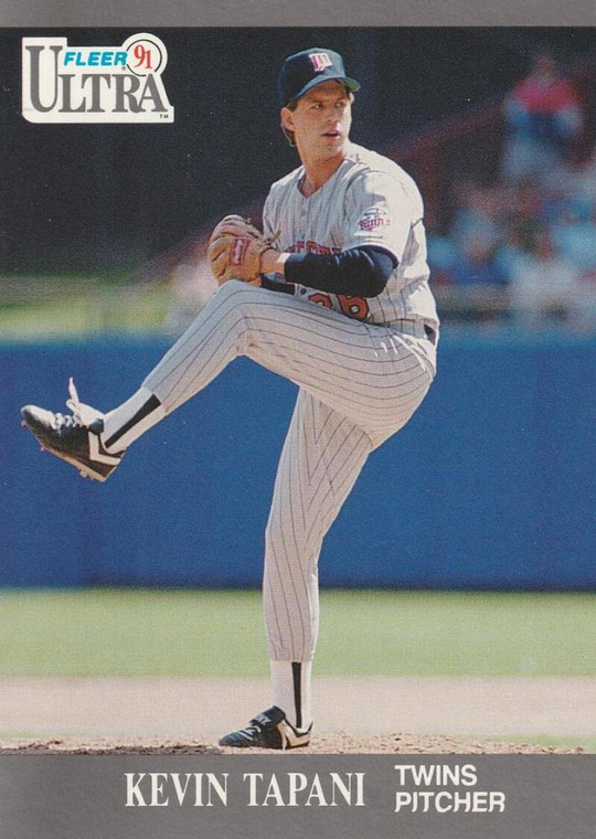 1991 Ultra #196 Kevin Tapani VG Minnesota Twins 