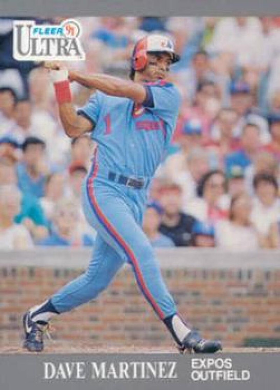 1991 Ultra #205 Dave Martinez VG Montreal Expos 