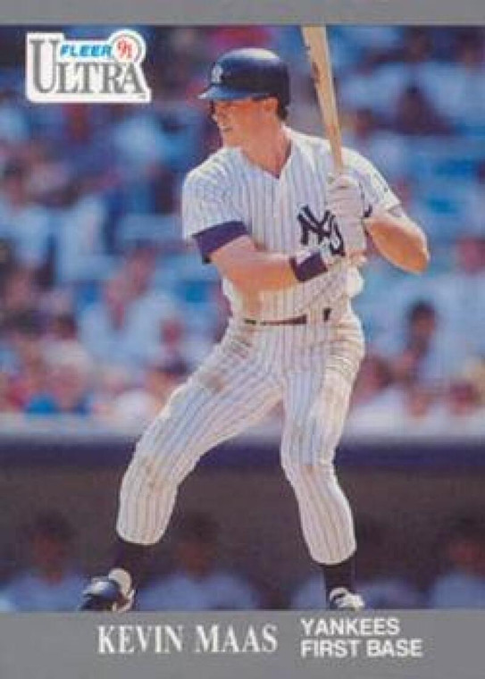 1991 Ultra #238 Kevin Maas VG New York Yankees 