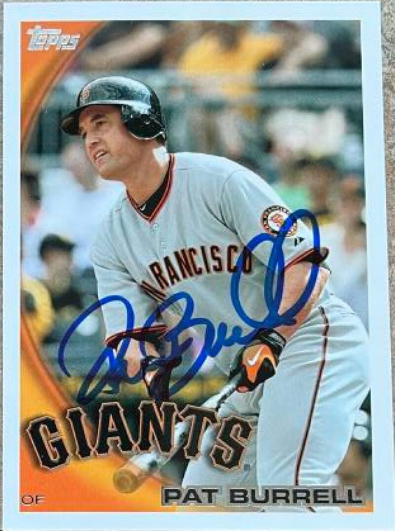 Pat Burrell Autographed 2010 Topps Update #US-293