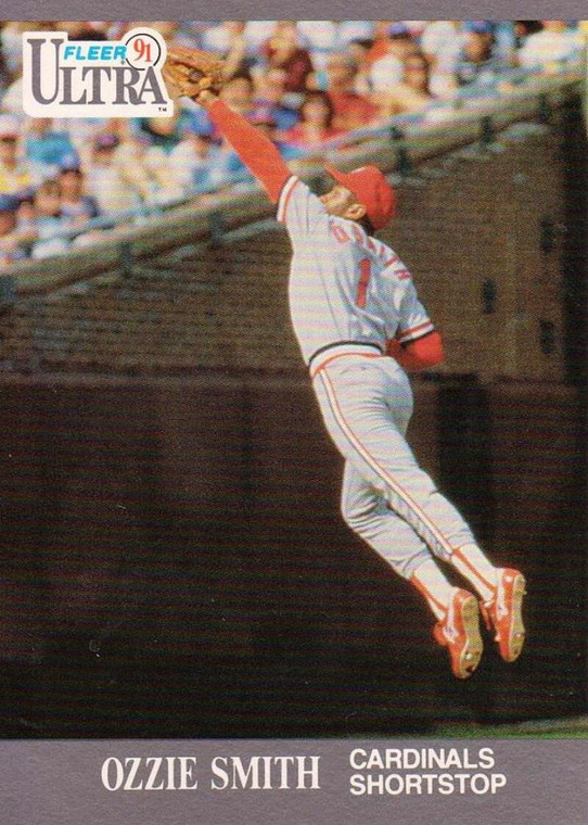 1991 Ultra #296 Ozzie Smith VG St. Louis Cardinals 