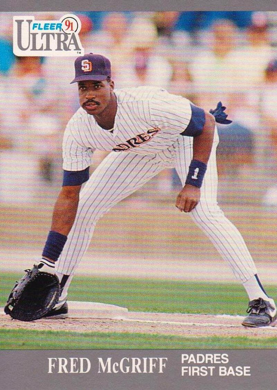 1991 Ultra #308 Fred McGriff VG San Diego Padres 