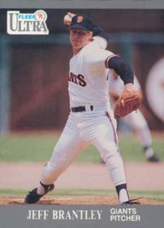 1991 Ultra #316 Jeff Brantley VG San Francisco Giants 