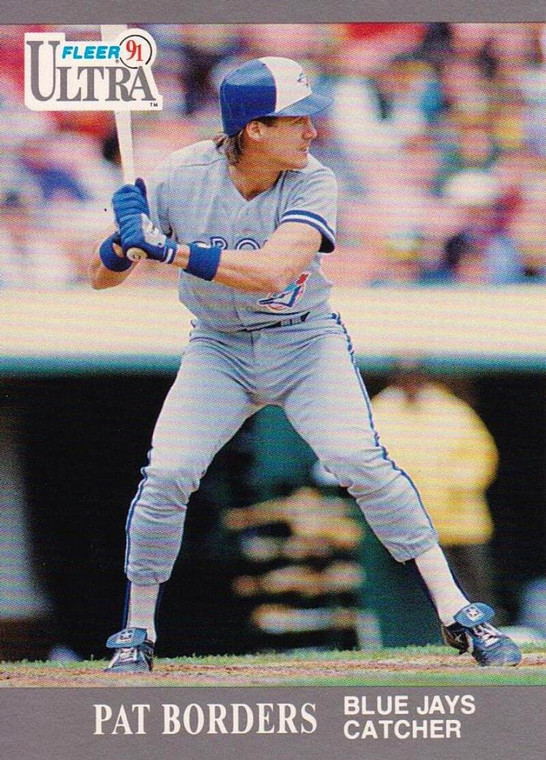 1991 Ultra #359 Pat Borders VG Toronto Blue Jays 