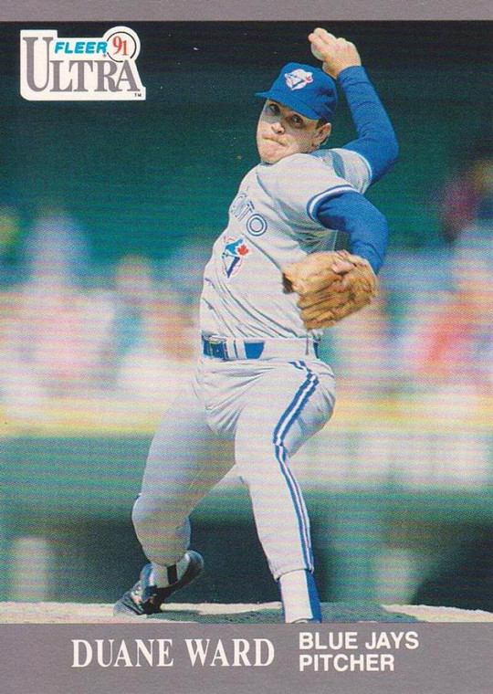 1991 Ultra #369 Duane Ward VG Toronto Blue Jays 