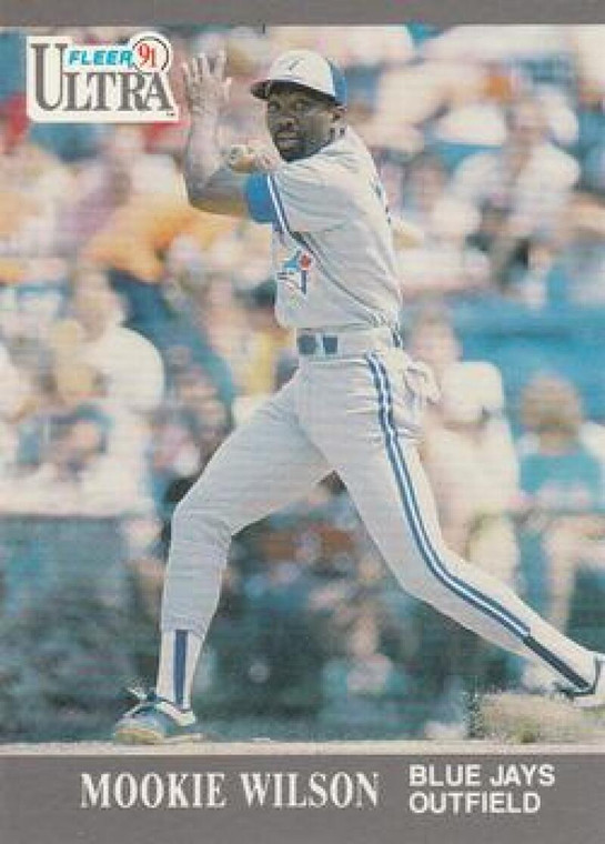 1991 Ultra #372 Mookie Wilson VG Toronto Blue Jays 