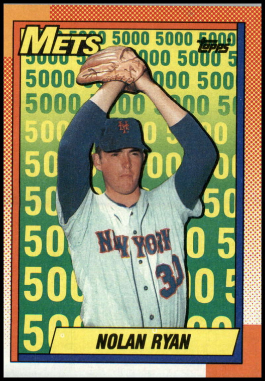 1990 Topps #2 Nolan Ryan VG New York Mets 