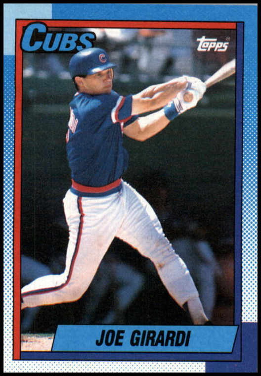 1990 Topps #12 Joe Girardi VG Chicago Cubs 