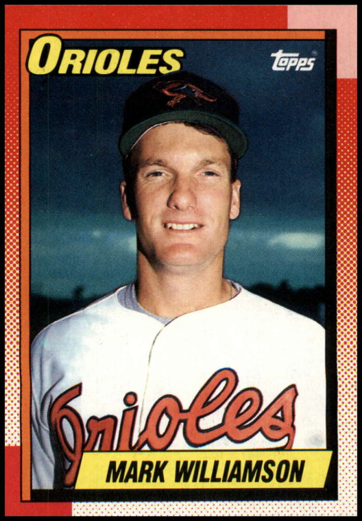 1990 Topps #13 Mark Williamson VG Baltimore Orioles 