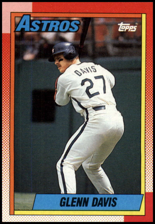 1990 Topps #50 Glenn Davis VG Houston Astros 