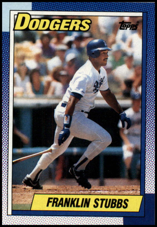 1990 Topps #56 Franklin Stubbs VG Los Angeles Dodgers 