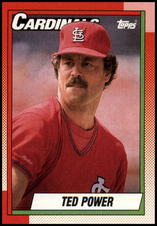 1990 Topps #59 Ted Power VG St. Louis Cardinals 