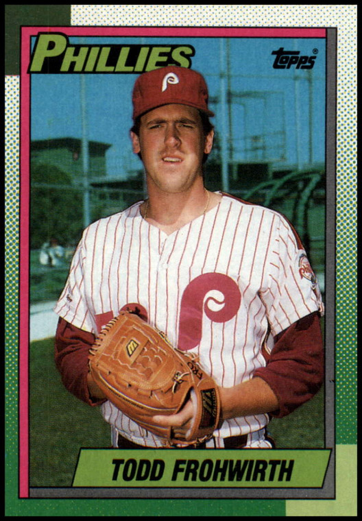 1990 Topps #69 Todd Frohwirth VG Philadelphia Phillies 