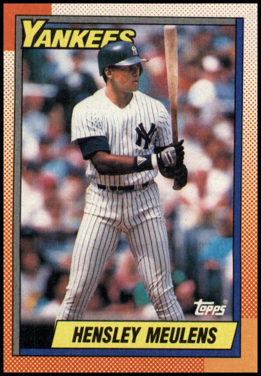 1990 Topps #83 Hensley Meulens VG New York Yankees 