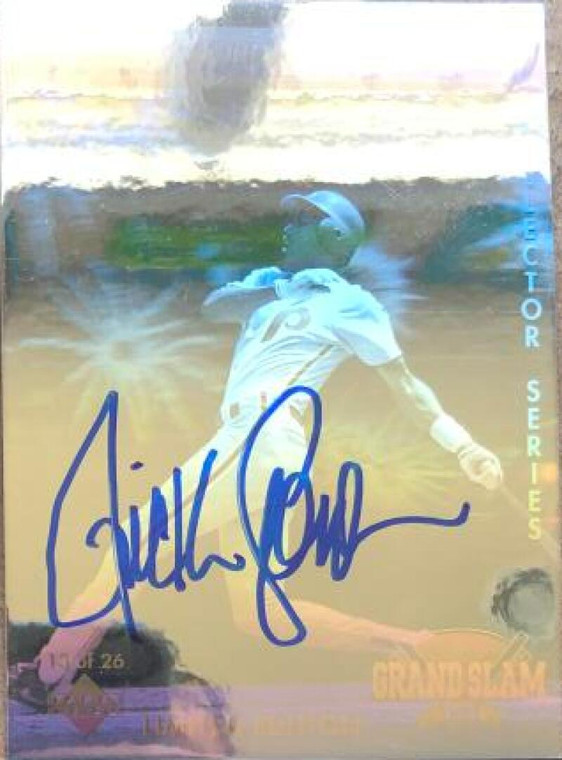 Ricky Jordan Autographed 1991 Upper Deck Denny's Holograms #13