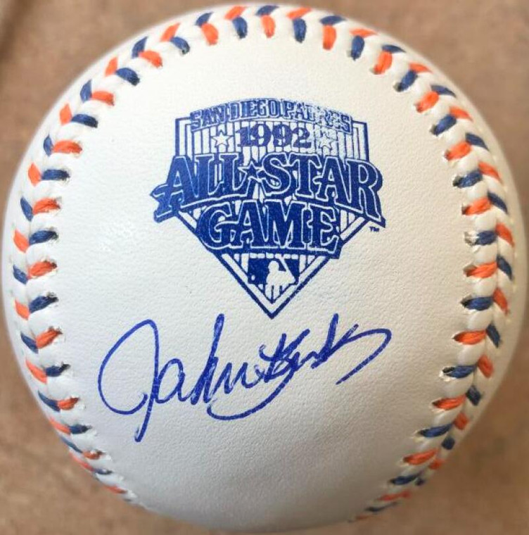 John Kruk Autographed 1992 All-Star Game Baseball 