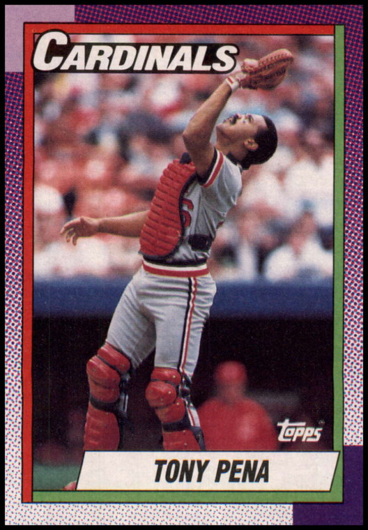 1990 Topps #115 Tony Pena VG St. Louis Cardinals 