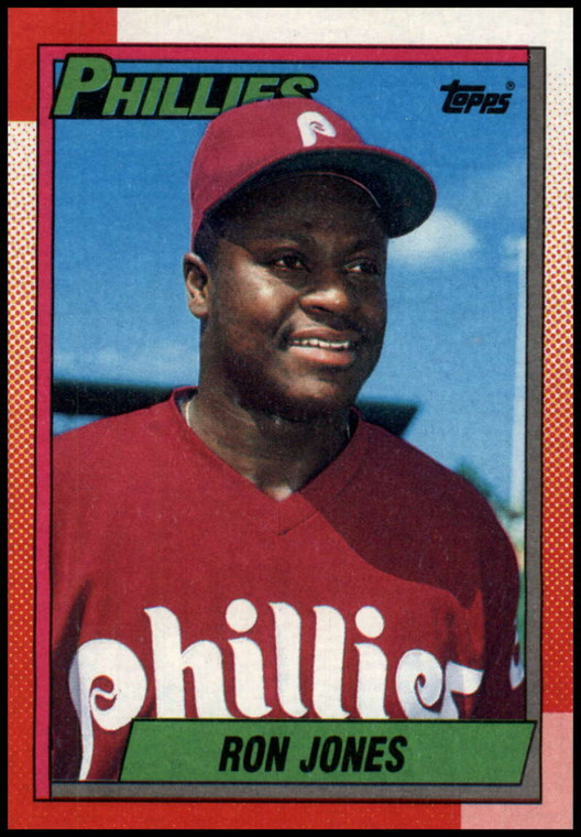 1990 Topps #129 Ron Jones VG Philadelphia Phillies 