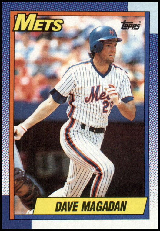 1990 Topps #135 Dave Magadan VG New York Mets 