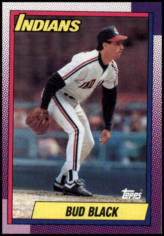 1990 Topps #144 Bud Black VG Cleveland Indians 
