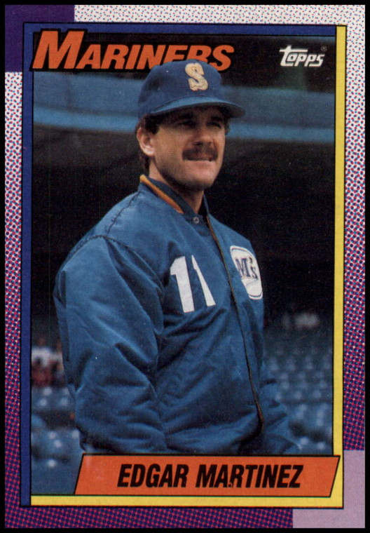 1990 Topps #148 Edgar Martinez VG Seattle Mariners 