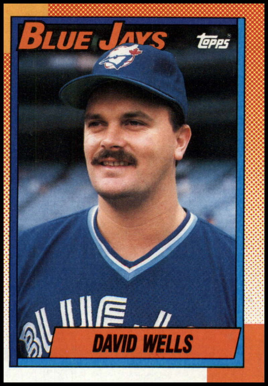 1990 Topps #229 David Wells VG Toronto Blue Jays 