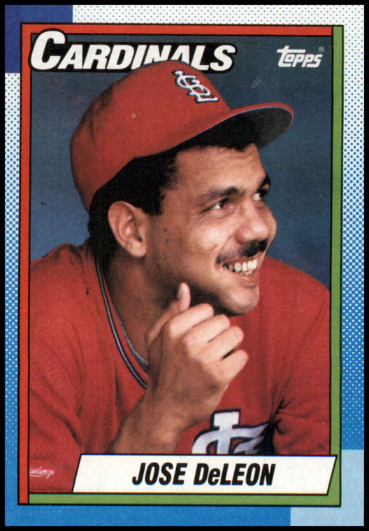 1990 Topps #257 Jose DeLeon VG St. Louis Cardinals 