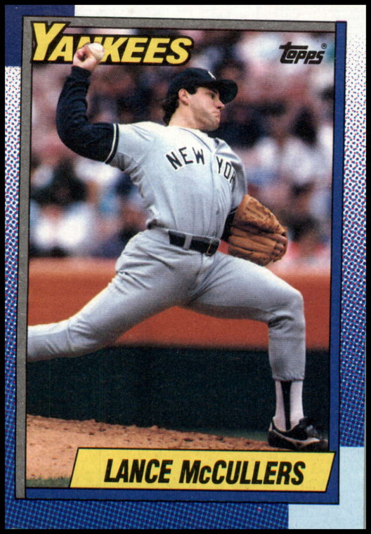 1990 Topps #259 Lance McCullers VG New York Yankees 