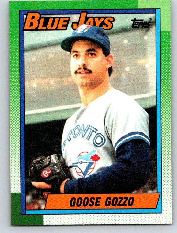 1990 Topps #274 Mauro Gozzo VG RC Rookie Toronto Blue Jays 