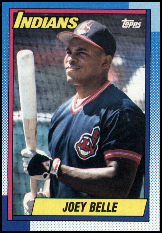 1990 Topps #283 Albert Belle VG Cleveland Indians 