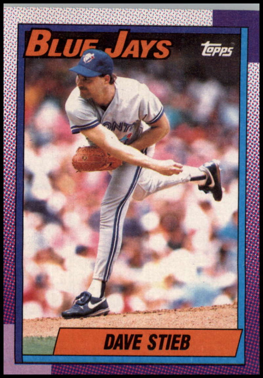 1990 Topps #320 Dave Stieb VG Toronto Blue Jays 