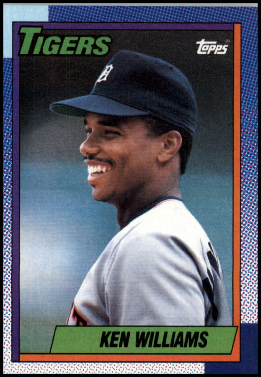 1990 Topps #327 Kenny Williams VG Detroit Tigers 