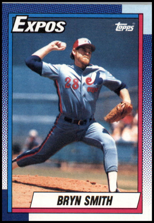1990 Topps #352 Bryn Smith VG Montreal Expos 