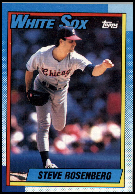 1990 Topps #379 Steve Rosenberg VG Chicago White Sox 