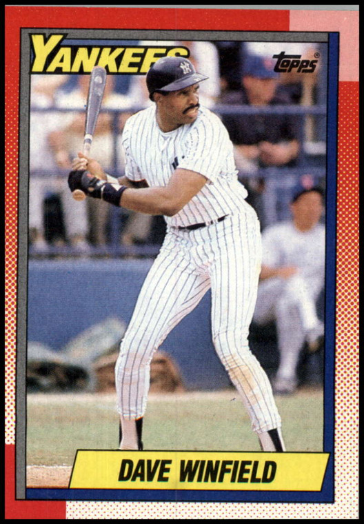 1990 Topps #380 Dave Winfield VG New York Yankees 