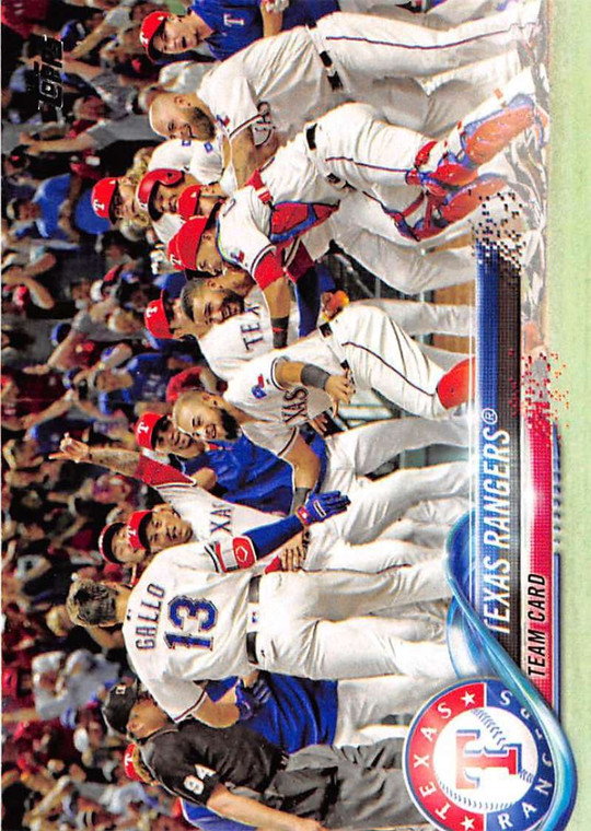 2018 Topps #229 Texas Rangers NM-MT 