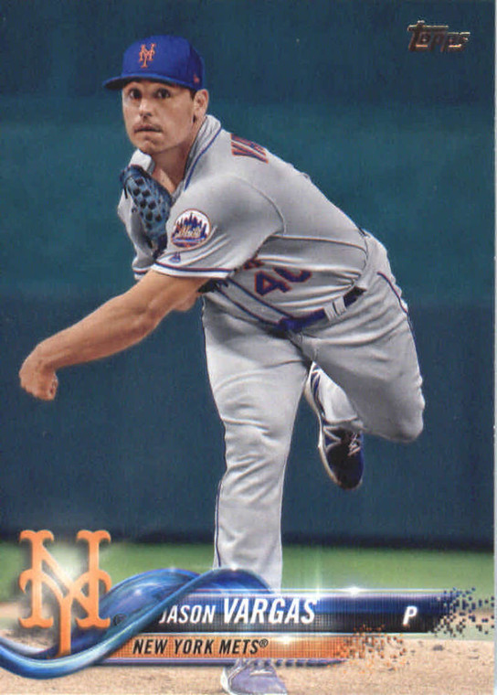 2018 Topps #530 Jason Vargas NM-MT New York Mets 